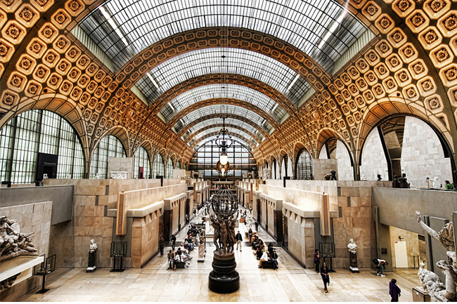 Mus&eacute;e d'Orsay interior